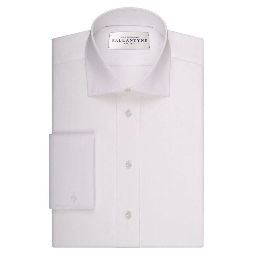 Ballantyne Men White Shirts
